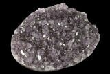 Cut Amethyst Crystal Cluster - Artigas, Uruguay #143174-1